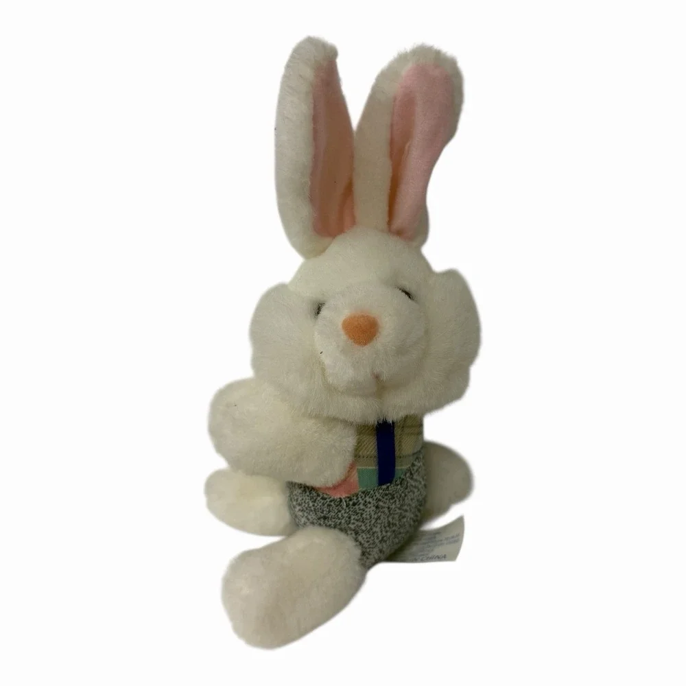 Plush Stuffed Animal Bunny Side Facing Clothes‎ Outfit Easter